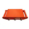 Heavy duty machinery skates for moving large equipment effortlessly in warehouses and industrial plants.